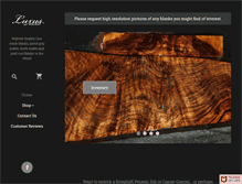 Tablet Screenshot of luxuswalnut.com